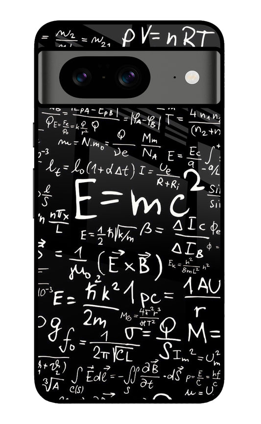 Physics Formula Google Pixel 8 Glass Case