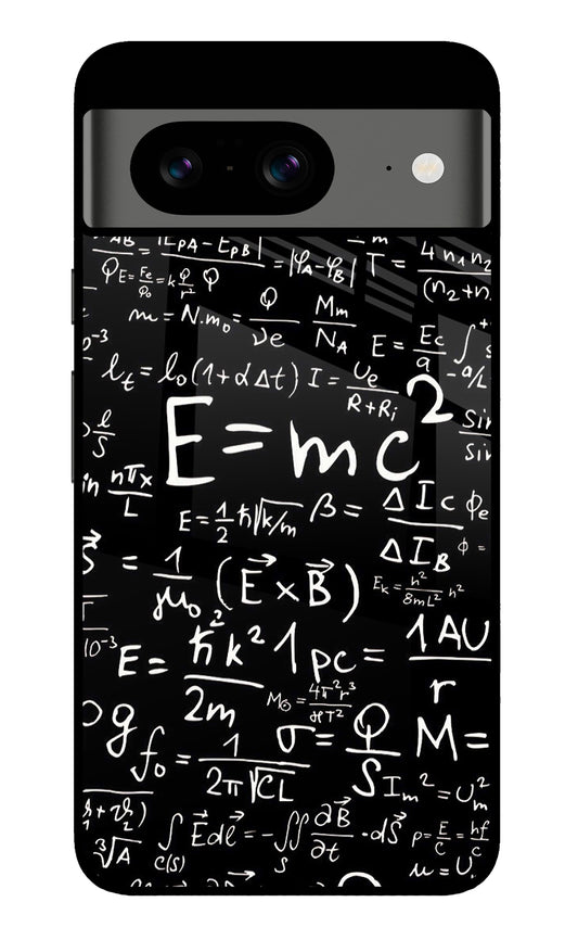 Physics Formula Google Pixel 8 Glass Case