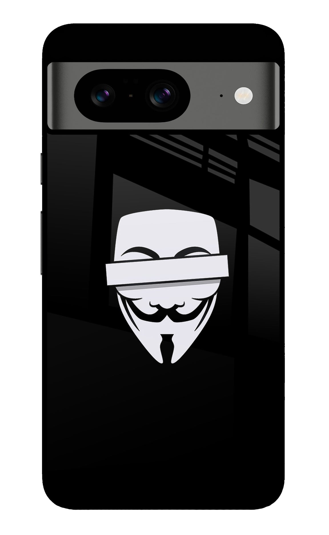 Anonymous Face Google Pixel 8 Back Cover