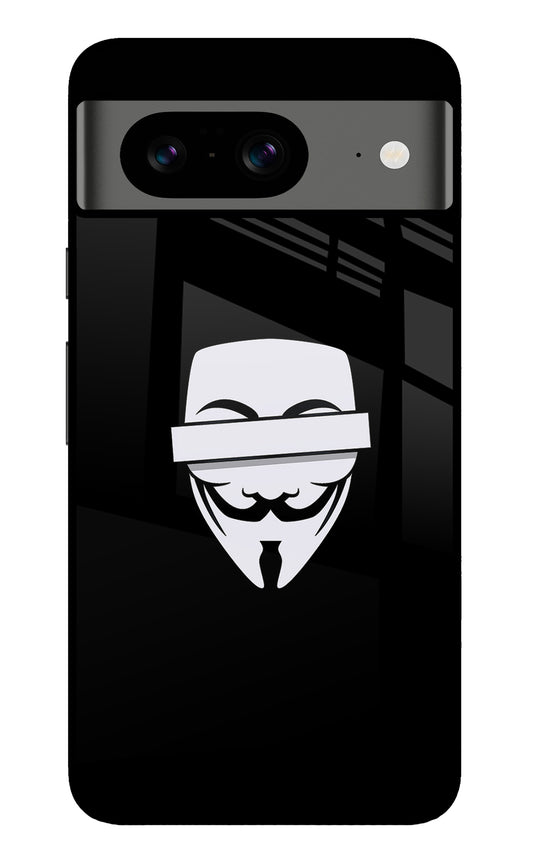 Anonymous Face Google Pixel 8 Glass Case