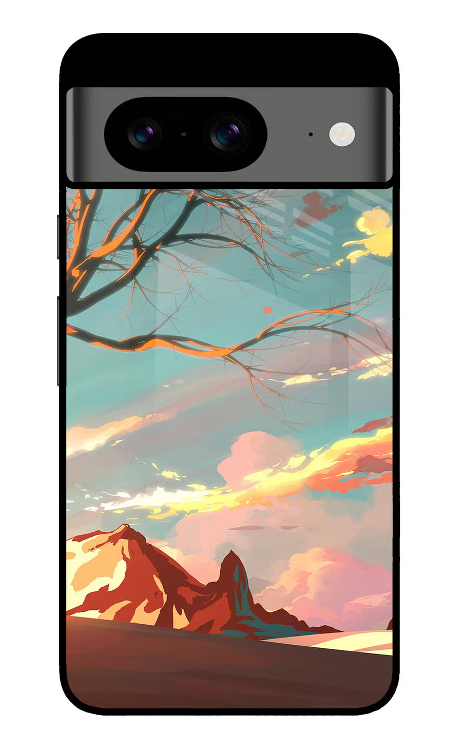 Scenery Google Pixel 8 Back Cover, Glass case