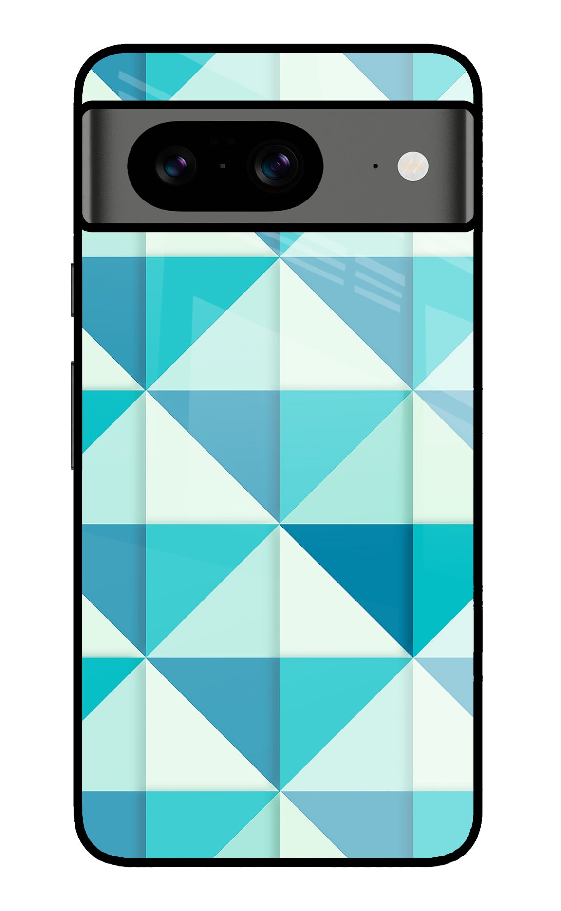 Abstract Google Pixel 8 Glass Case