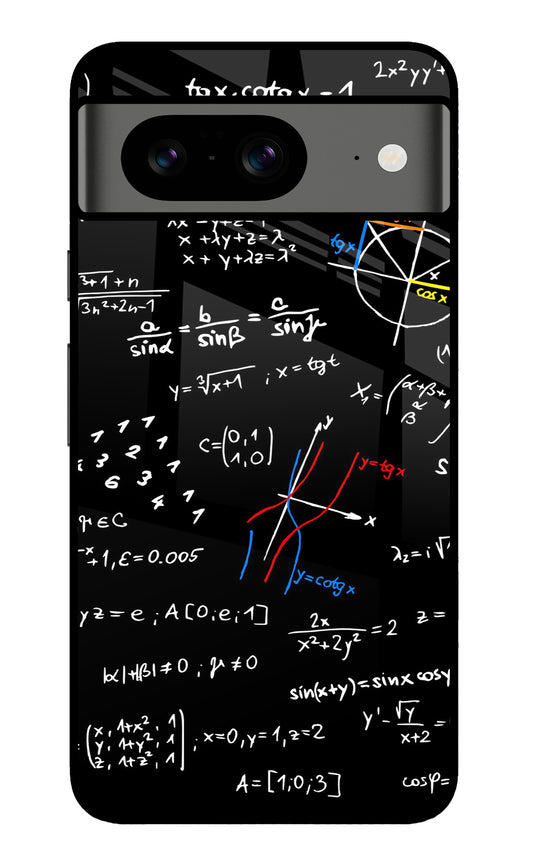 Mathematics Formula Google Pixel 8 Glass Case