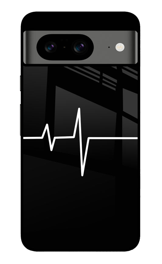 Heart Beats Google Pixel 8 Glass Case