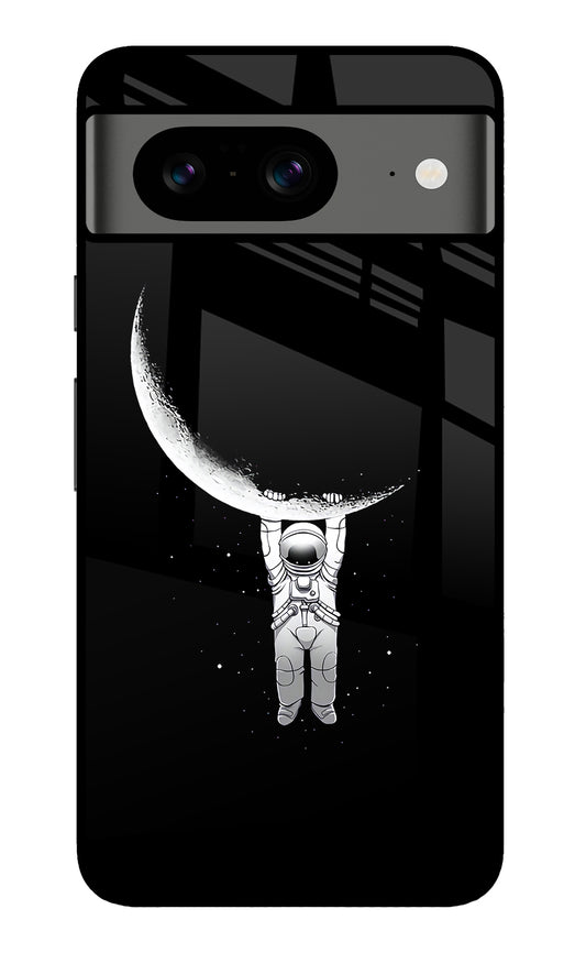 Moon Space Google Pixel 8 Glass Case