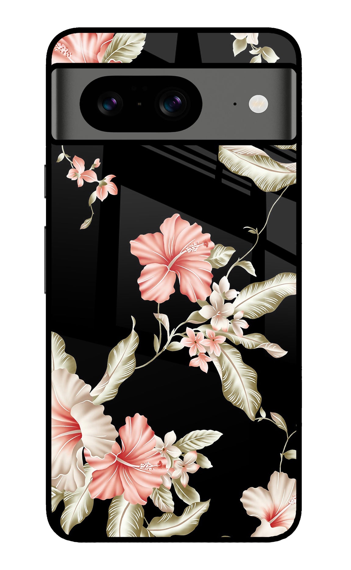 Flowers Google Pixel 8 Glass Case