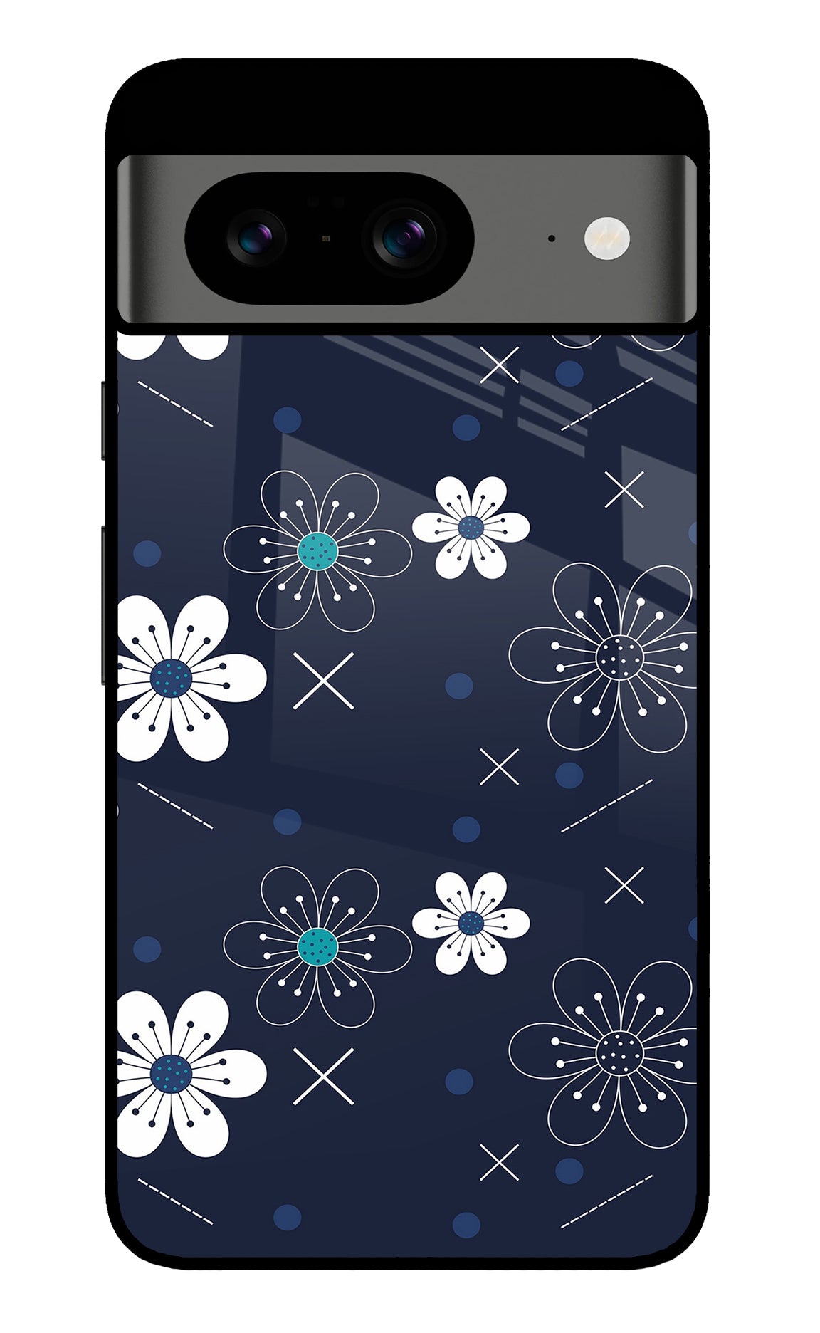 Flowers Google Pixel 8 Back Cover