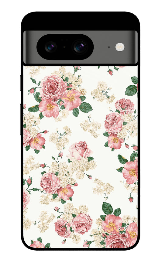 Flowers Google Pixel 8 Glass Case