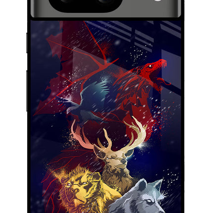 Game Of Thrones Google Pixel 8 Glass Case
