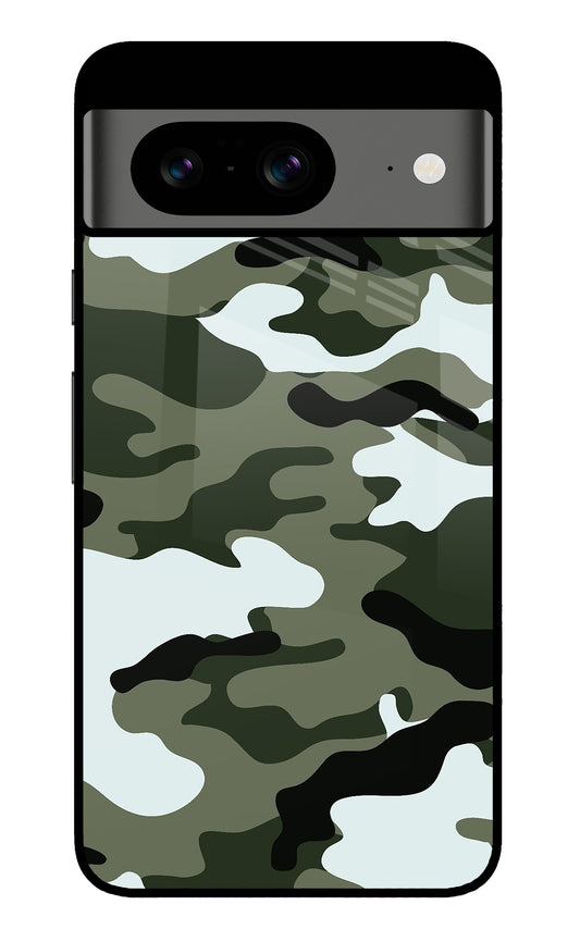 Camouflage Google Pixel 8 Glass Case