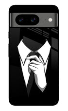 Black Tie Google Pixel 8 Glass Case