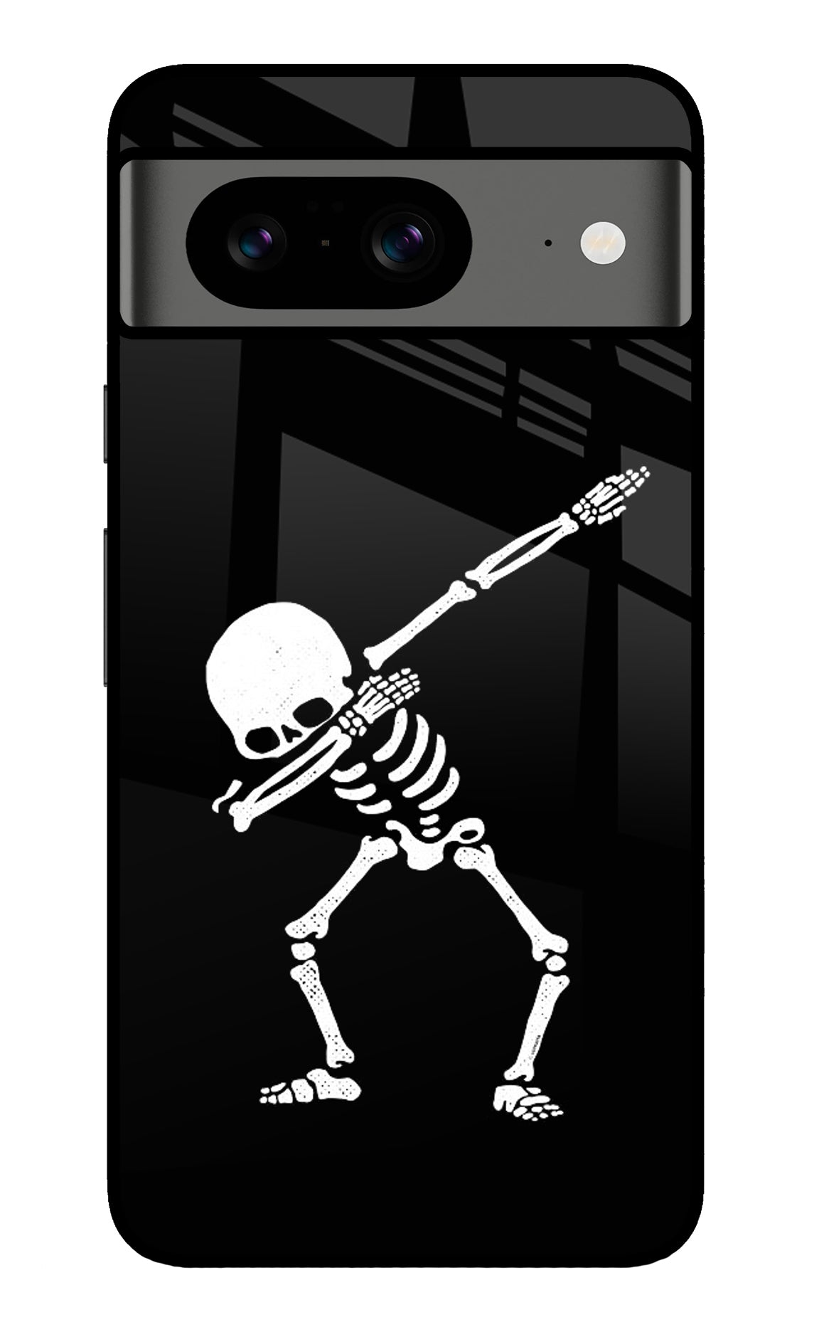 Dabbing Skeleton Art Google Pixel 8 Back Cover