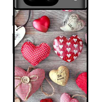 Love Wallpaper Google Pixel 8 Glass Case Back Cover by Casekaro