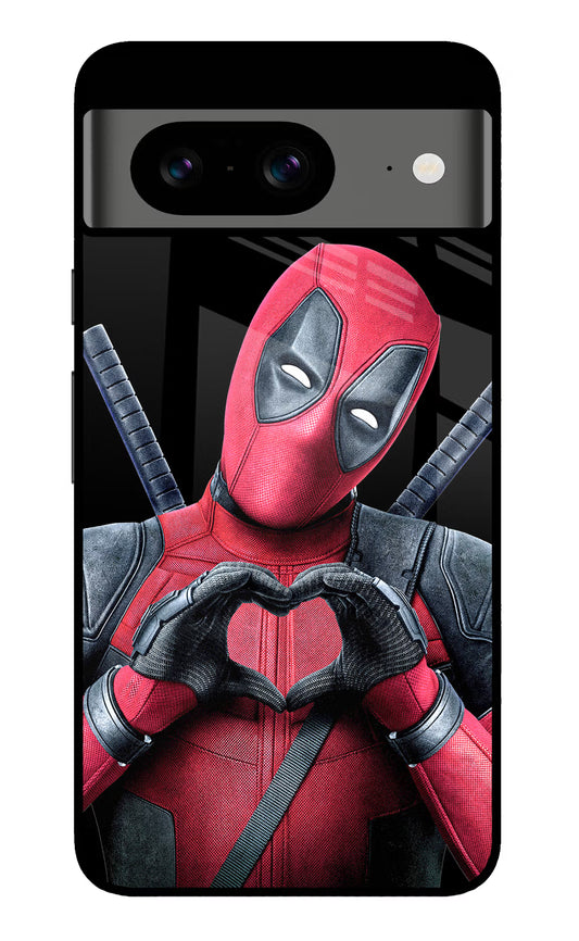Deadpool Google Pixel 8 Glass Case