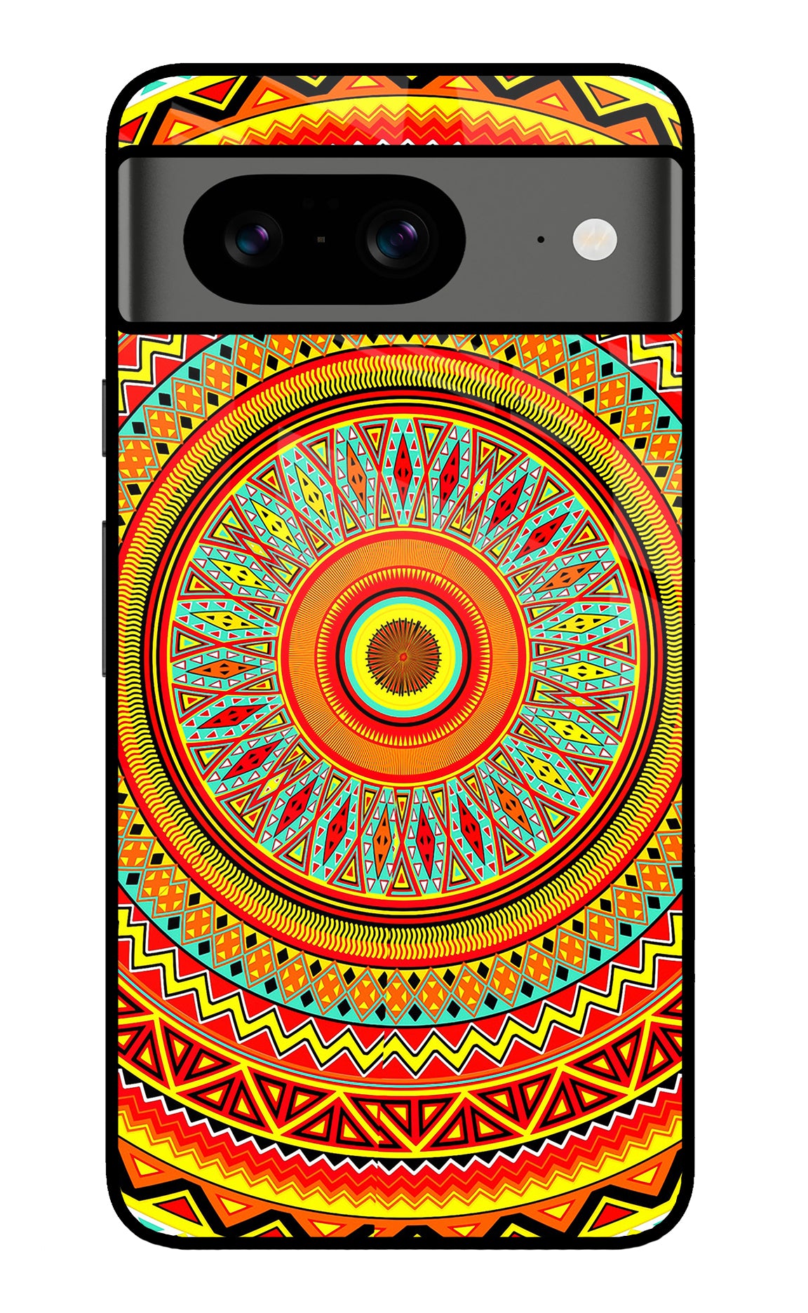 Mandala Pattern Google Pixel 8 Back Cover