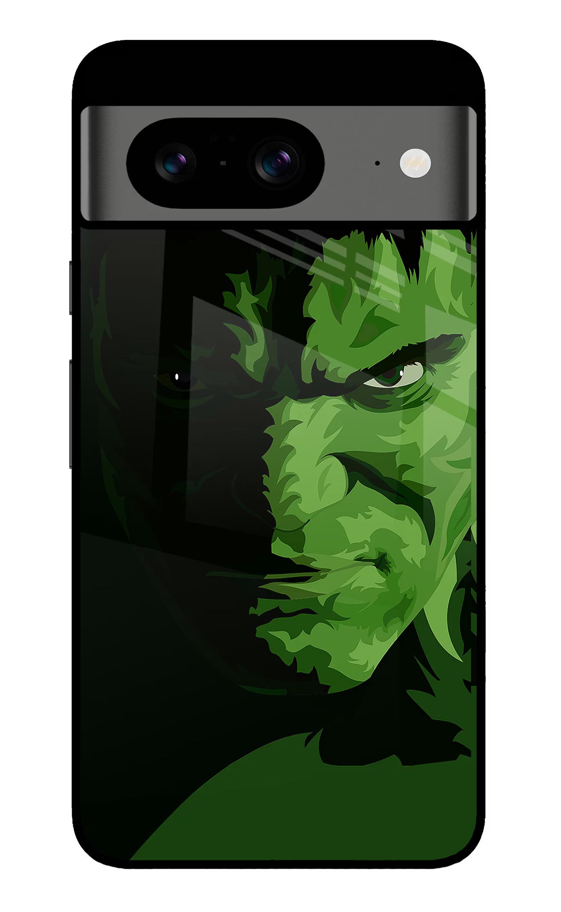 HULK Google Pixel 8 Glass Case Back Cover by Casekaro