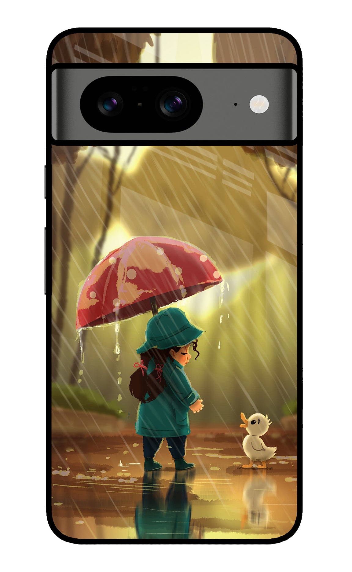 Rainy Day Google Pixel 8 Back Cover