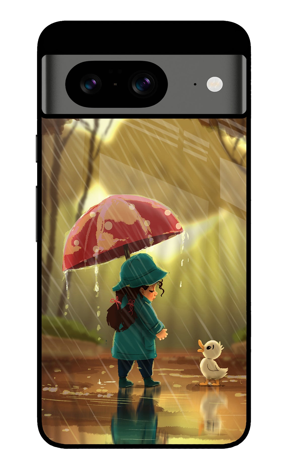 Rainy Day Google Pixel 8 Back Cover