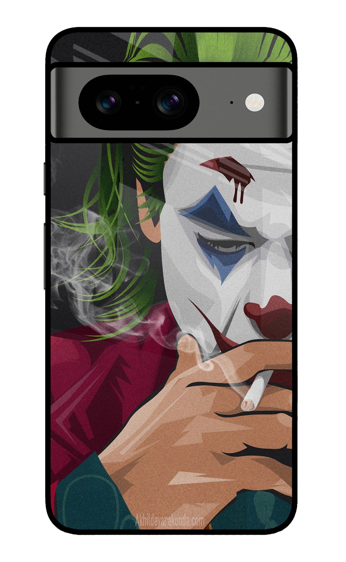 Joker Smoking Google Pixel 8 Back Cover