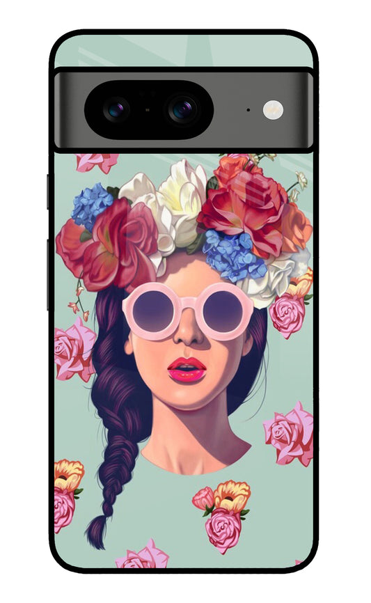 Pretty Girl Google Pixel 8 Glass Case