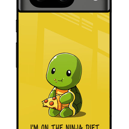I'm on Ninja Diet Google Pixel 8 Glass Case Back Cover by Casekaro