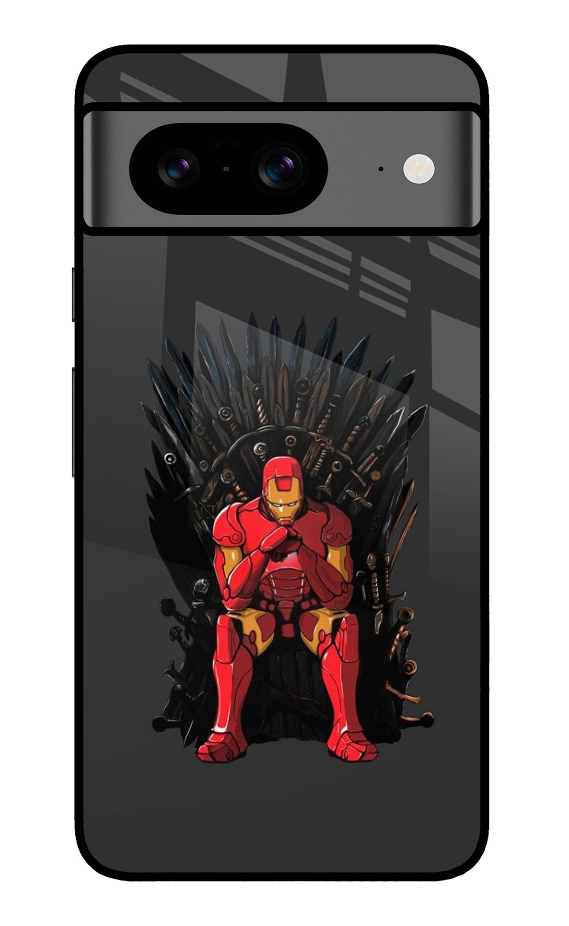 Ironman Throne Google Pixel 8 Glass Case