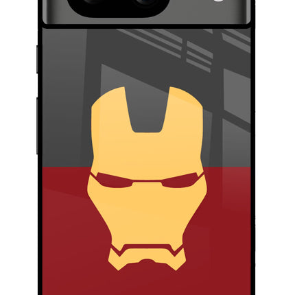 Ironman Google Pixel 8 Glass Case Back Cover by Casekaro