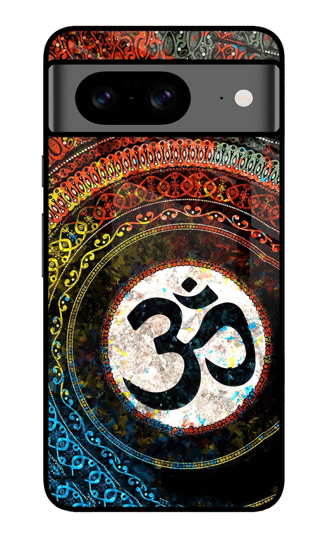 Om Cultural Google Pixel 8 Glass Case