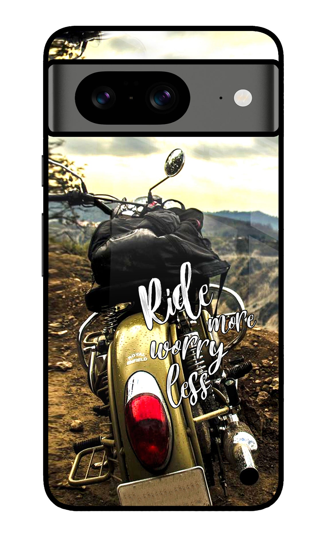 Ride More Worry Less Google Pixel 8 Back Cover