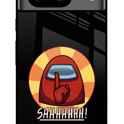 Among Us Shhh! Google Pixel 8 Glass Case