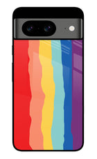 Rainbow Google Pixel 8 Glass Case