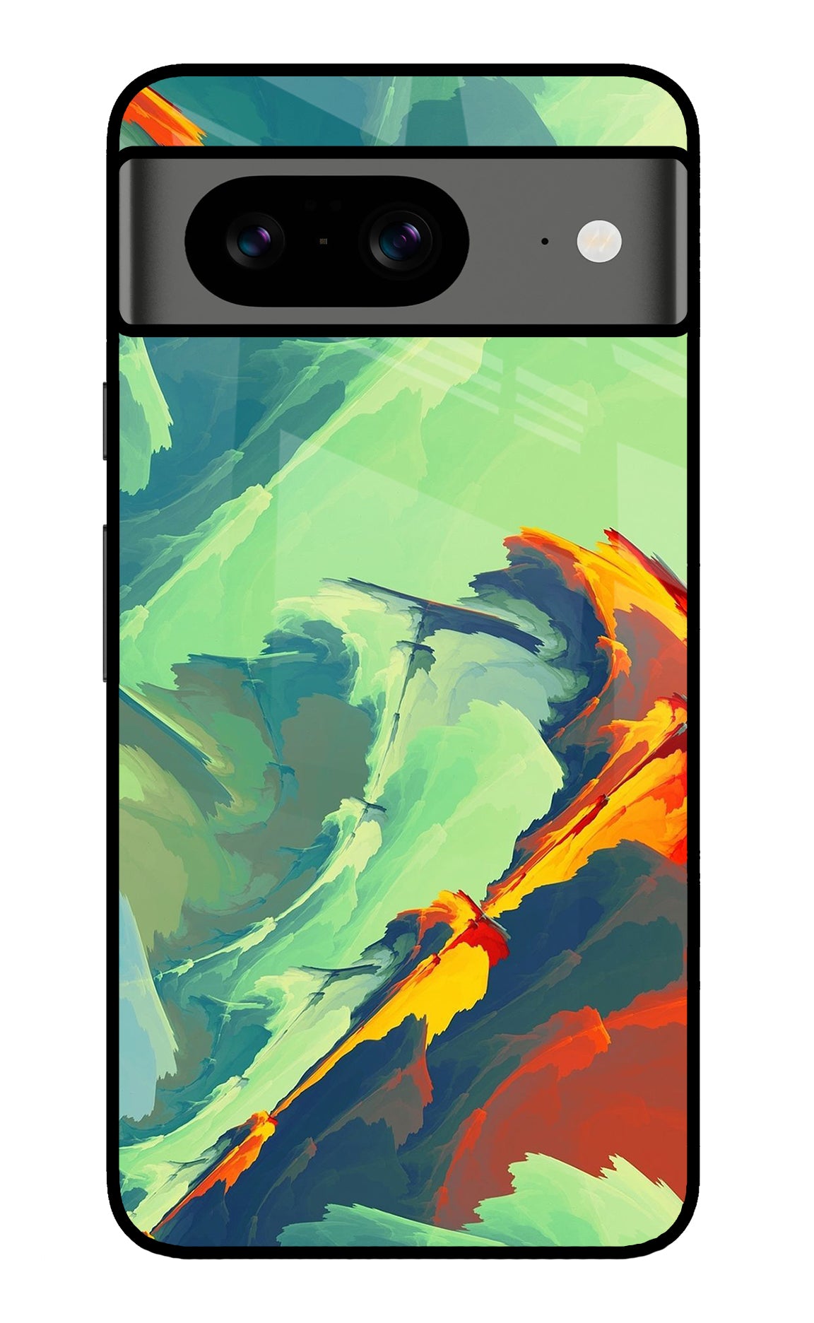 Paint Art Google Pixel 8 Glass Case