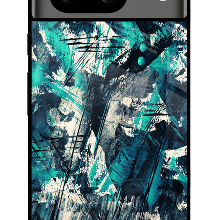 Artwork Google Pixel 8 Glass Case Back Cover by Casekaro