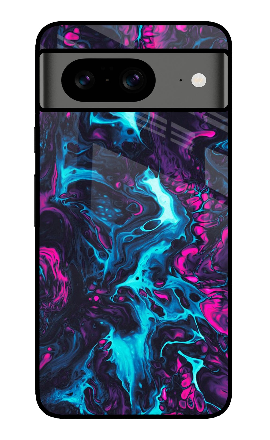 Abstract Google Pixel 8 Glass Case