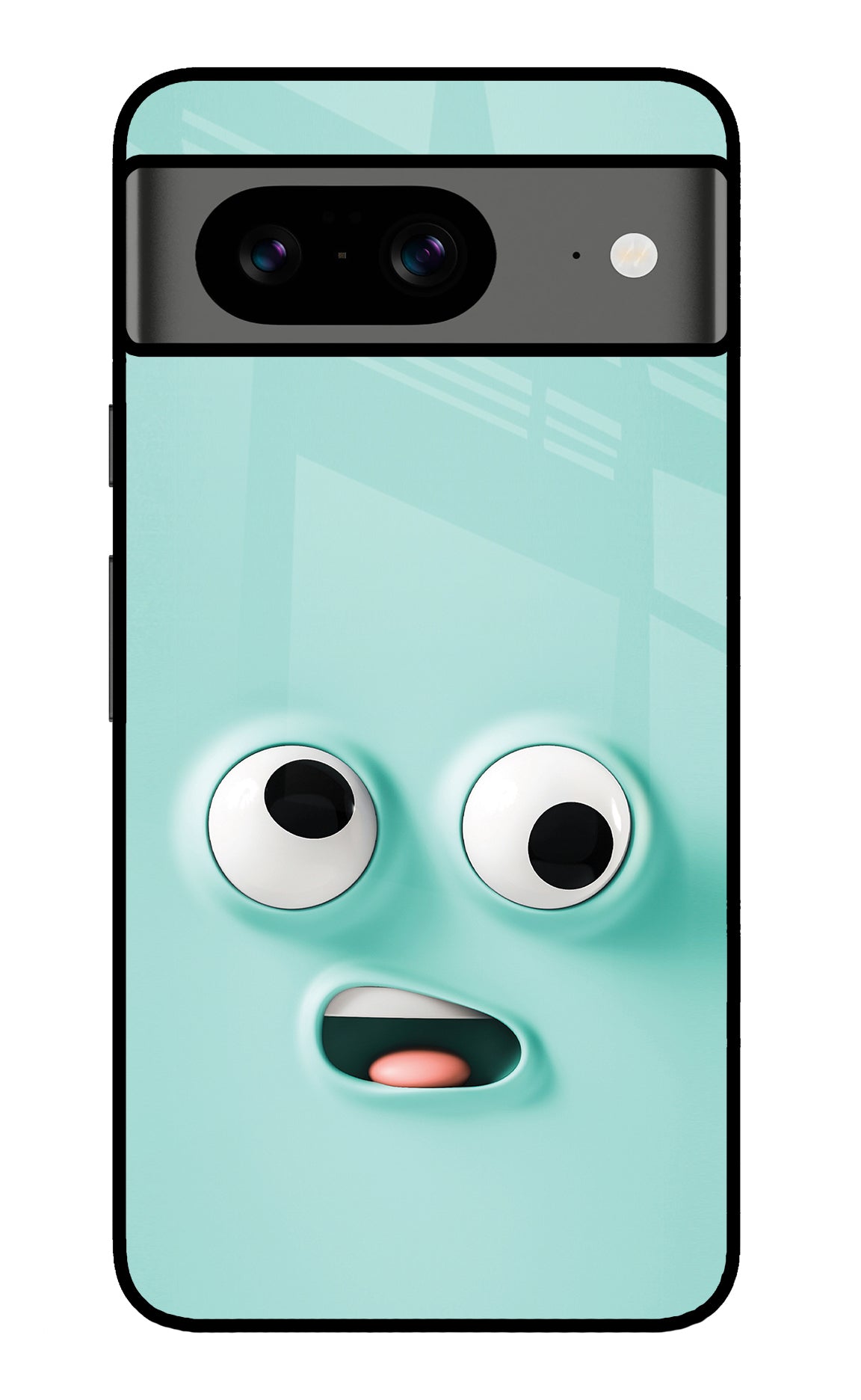 Funny Cartoon Google Pixel 8 Glass Case