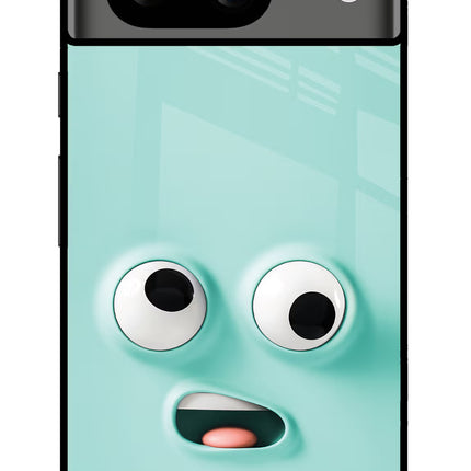 Funny Cartoon Google Pixel 8 Glass Case