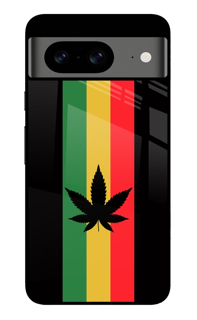 Weed Flag Google Pixel 8 Glass Case