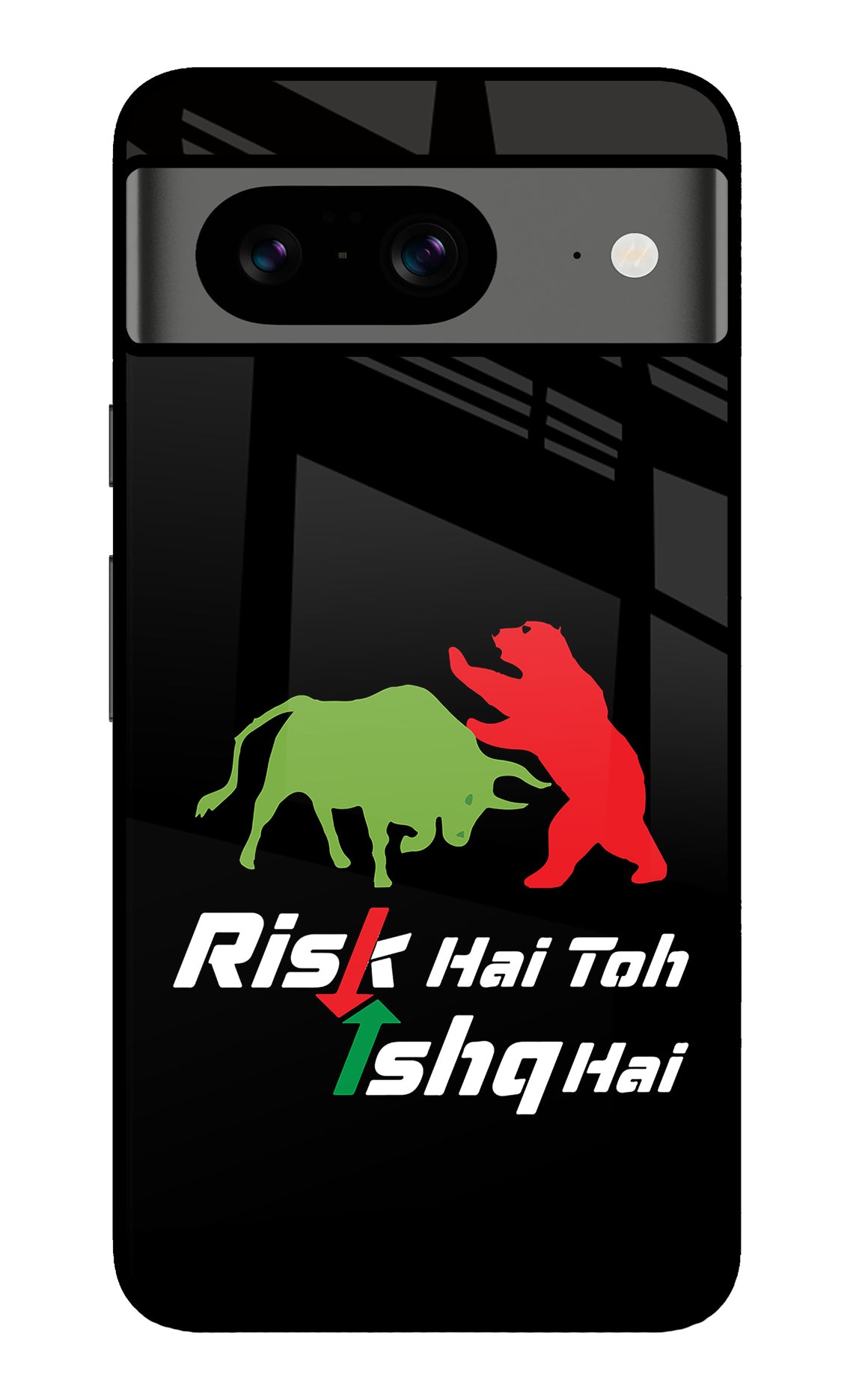 Risk Hai Toh Ishq Hai Google Pixel 8 Glass Case