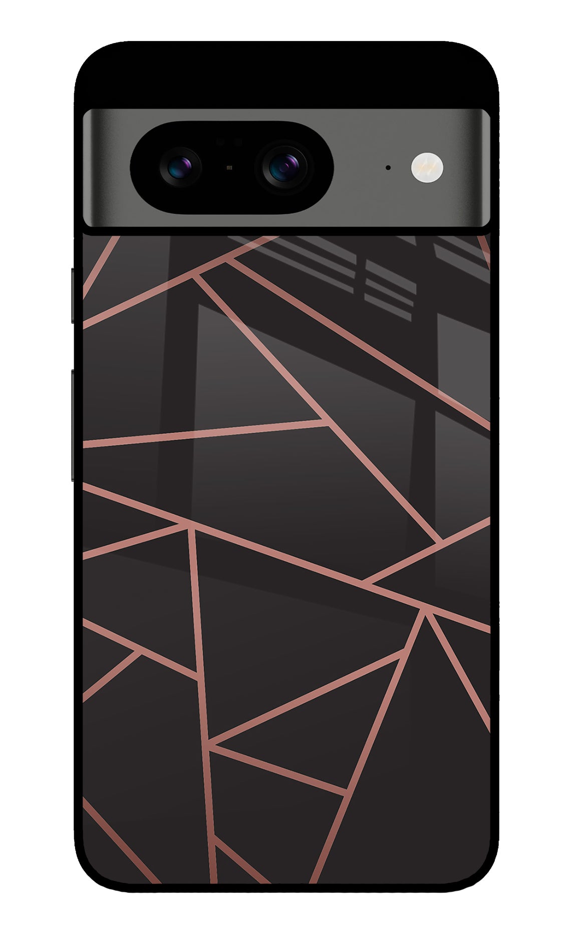 Geometric Pattern Google Pixel 8 Back Cover