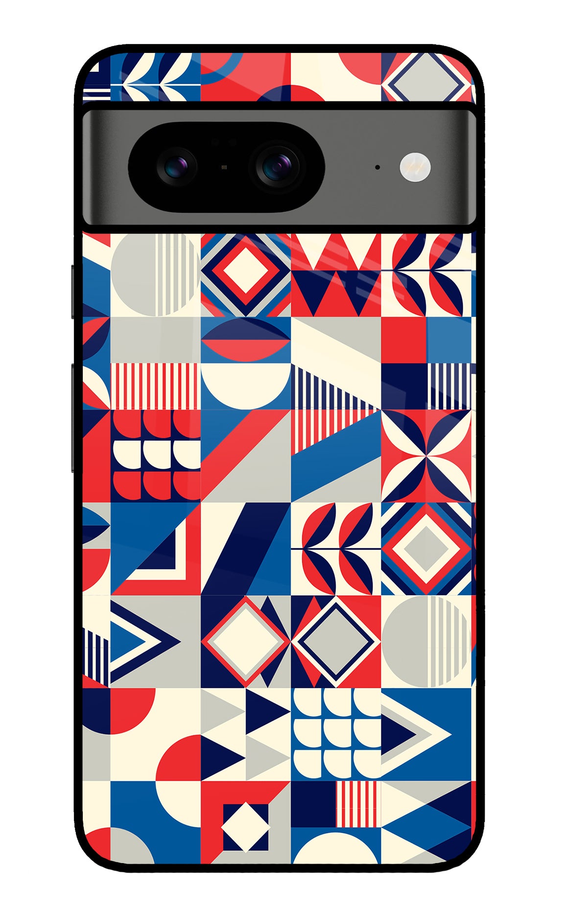 Colorful Pattern Google Pixel 8 Back Cover