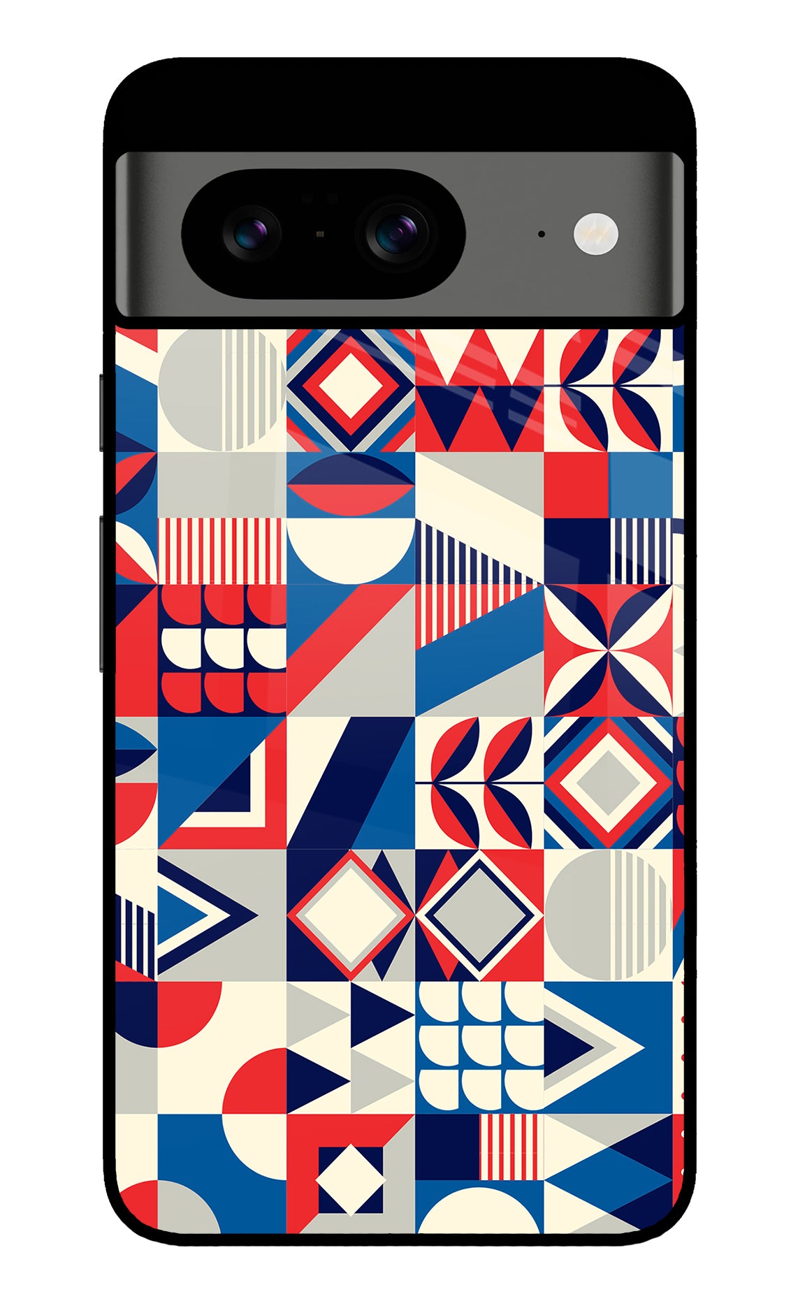 Colorful Pattern Google Pixel 8 Back Cover