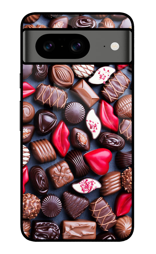 Chocolates Google Pixel 8 Glass Case