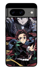 Demon Slayer Google Pixel 8 Glass Case