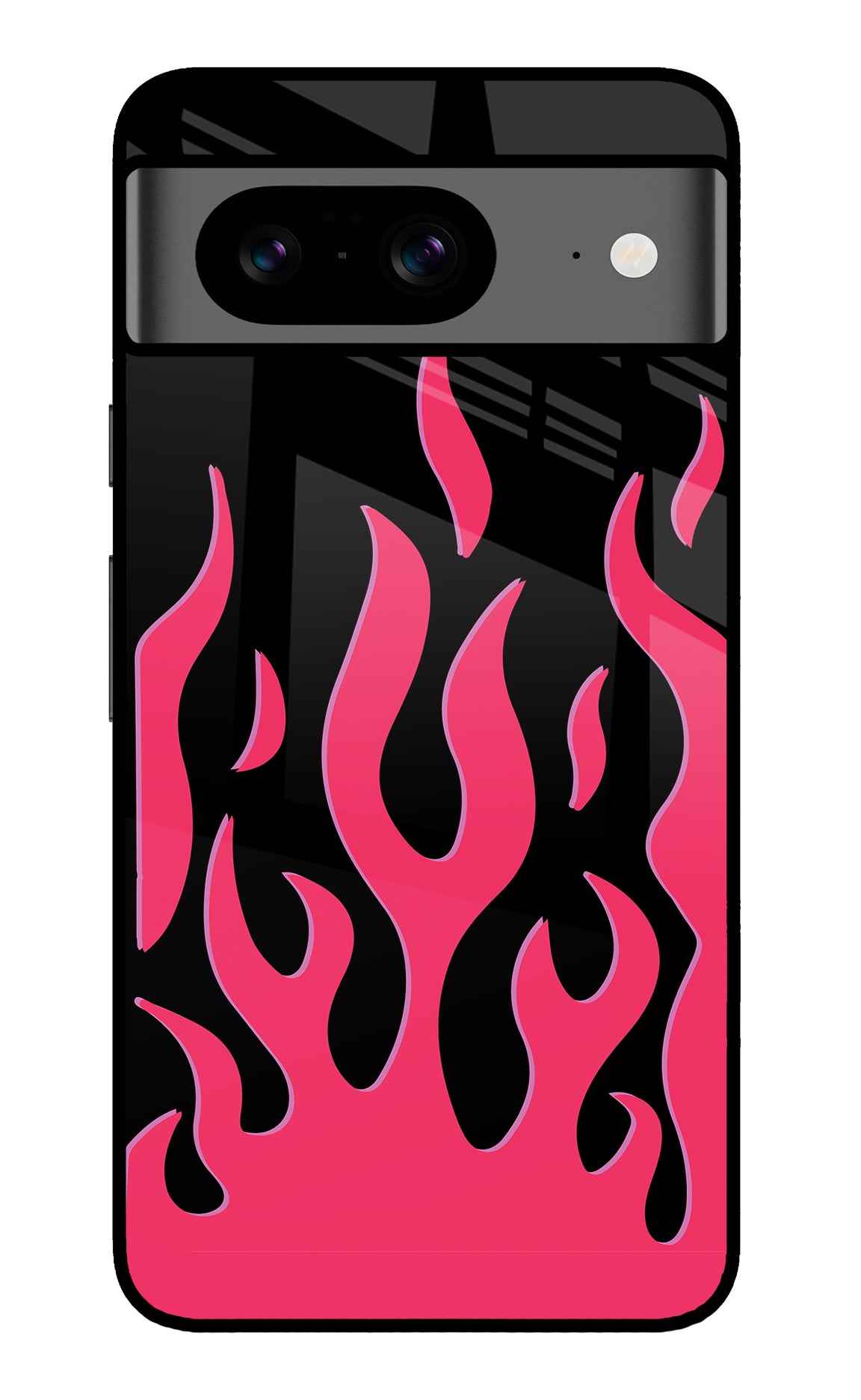 Fire Flames Google Pixel 8 Back Cover