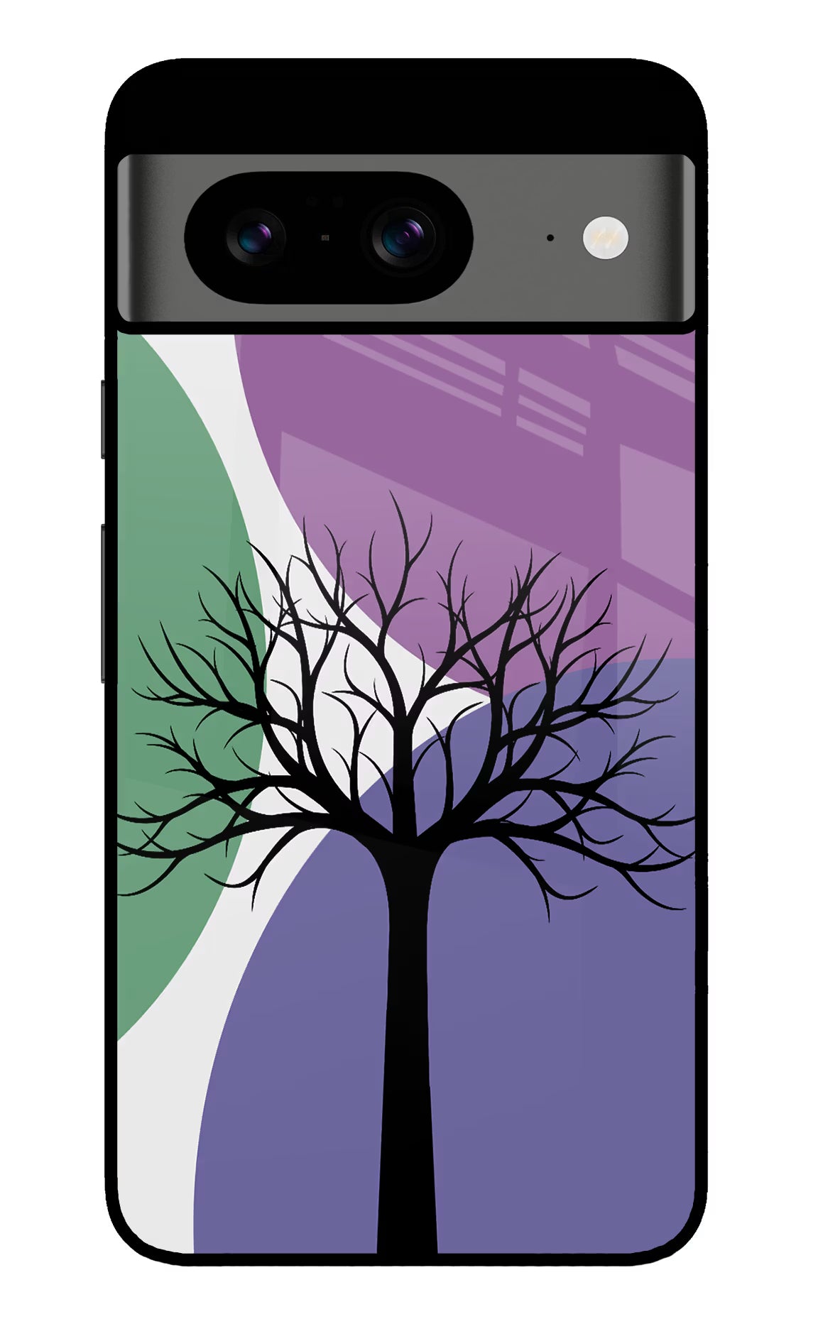 Tree Art Google Pixel 8 Glass Case