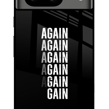 Again Again Gain Google Pixel 8 Glass Case