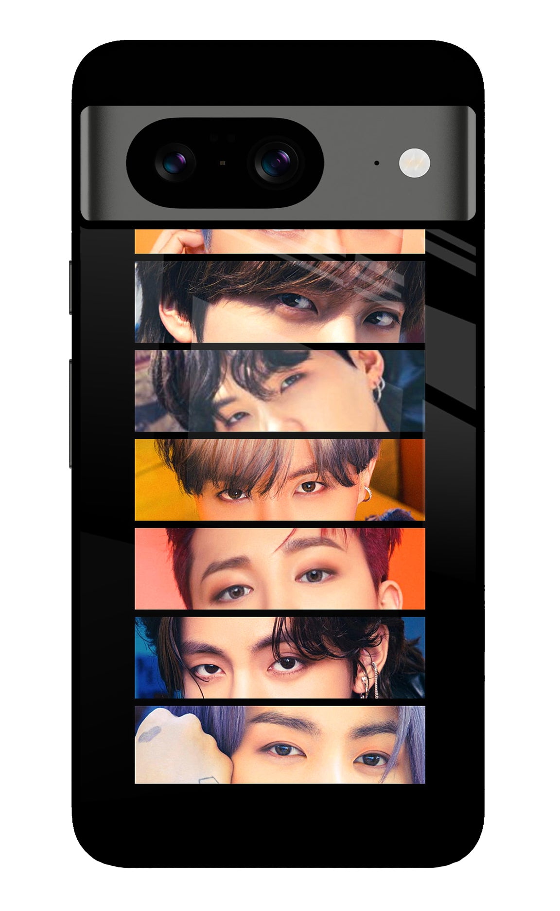 BTS Eyes Google Pixel 8 Back Cover