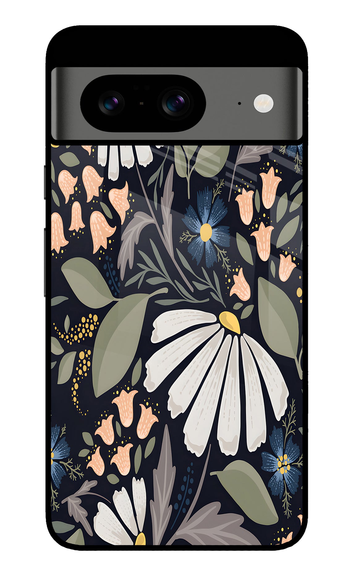 Flowers Art Google Pixel 8 Back Cover