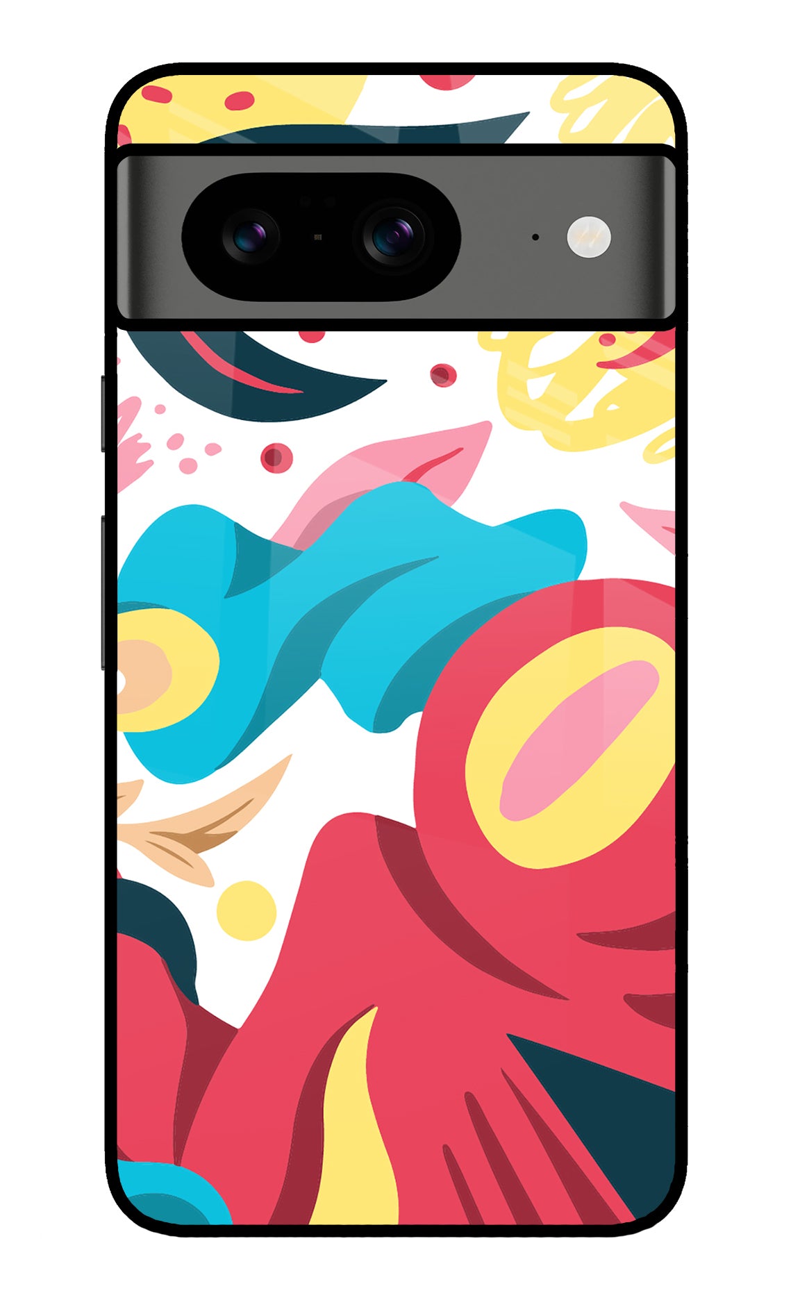 Trippy Art Google Pixel 8 Glass Case