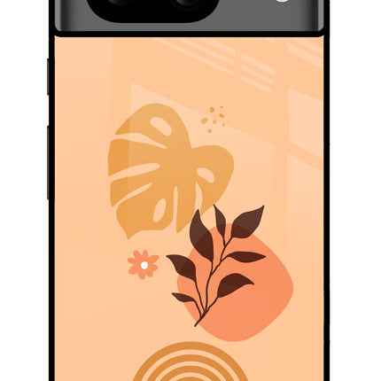 Bohemian Art Google Pixel 8 Glass Case Back Cover by Casekaro